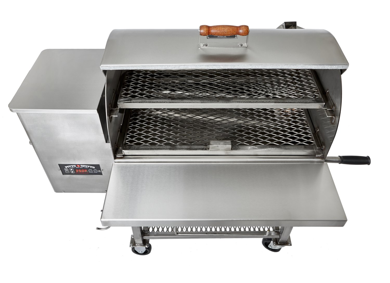 Stainless Steel Maverick 850 Wood Pellet Grill - Pitts & Spitts