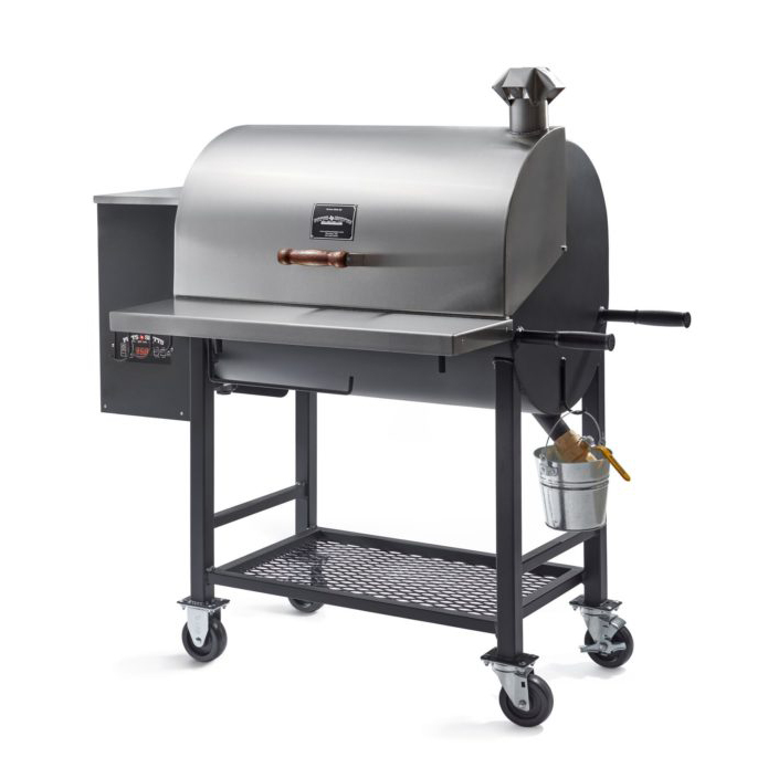 Pitts & Spitts Maverick 850 Pellet Grill - Stainless Steel - P-mav850ss, Silver