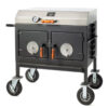 Flattop Adjustable Charcoal Grill