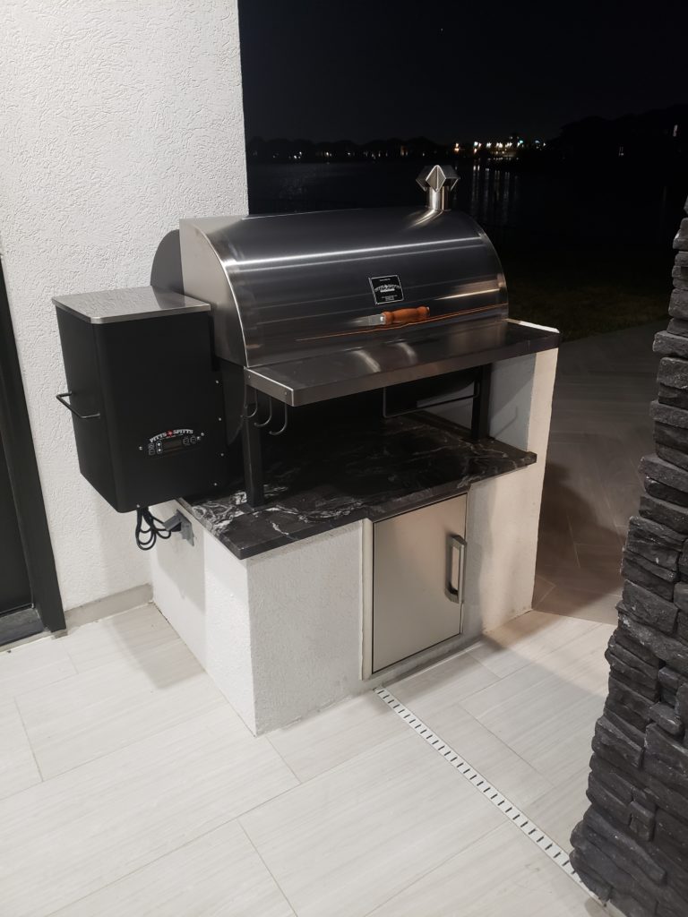 Outdoor Kitchens - Pitts & Spitts Smokers & Grills