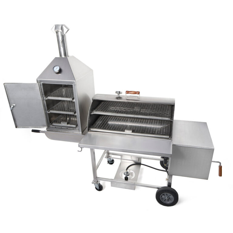 Stainless Steel Smoker – Pitts & Spitts