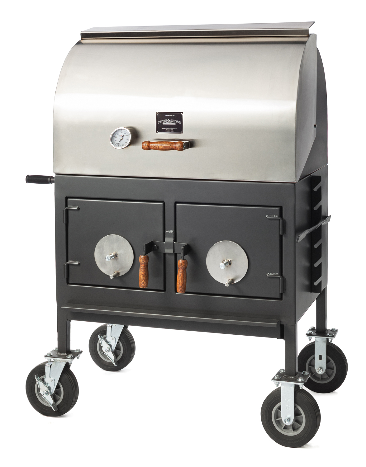 Basics 317 Square Inch Charcoal Grill, Black, 36.4 x 20.5 x 40.1 in