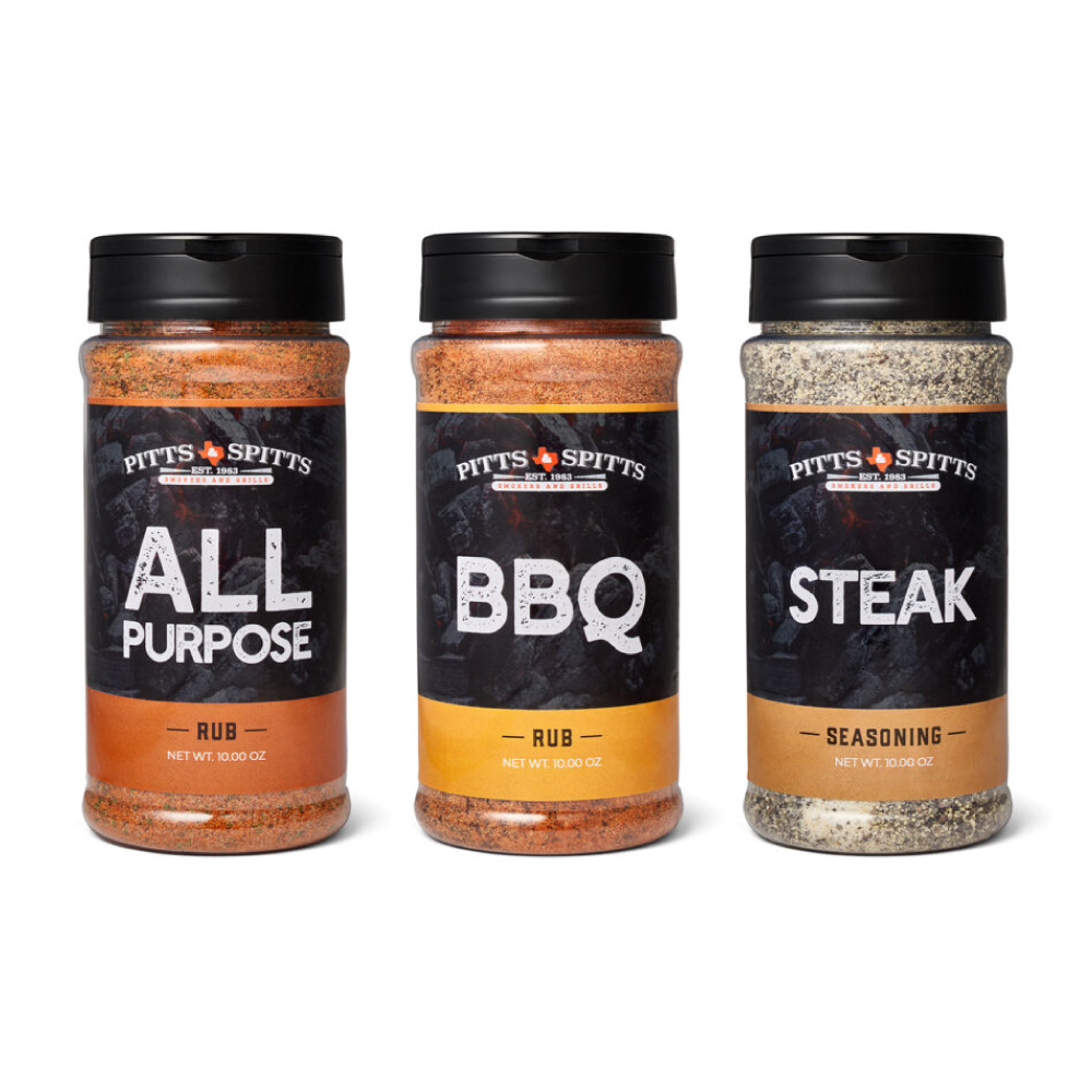 Spice Rub 3-Pack (Popular) - Pitts & Spitts