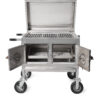 Stainless Steel Flattop Adjustable Charcoal Grill - Image 5