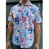 Pitts & Spitts Shinesty Blue & Red Shinesty Shirt